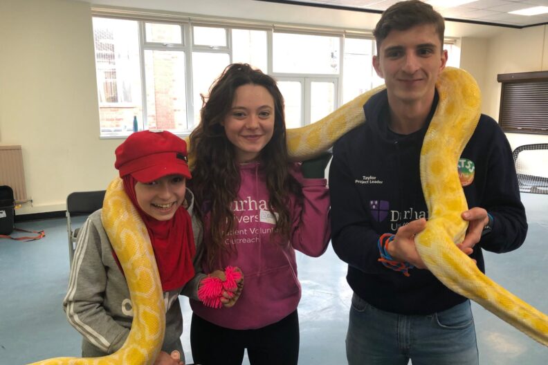 CATSS Primary Volunteers and Child